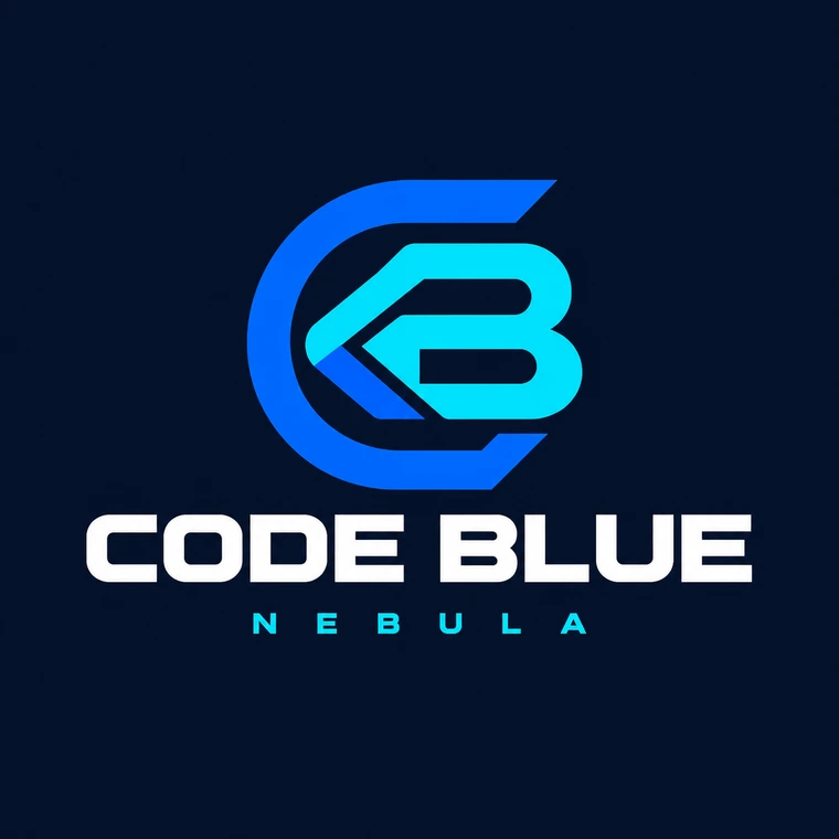 Code Blue Nebula channel identity